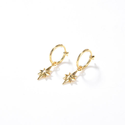 North Star Earrings, Pendant or Full Set - Zafari Studio Jewelry